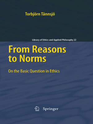 cover image of From Reasons to Norms